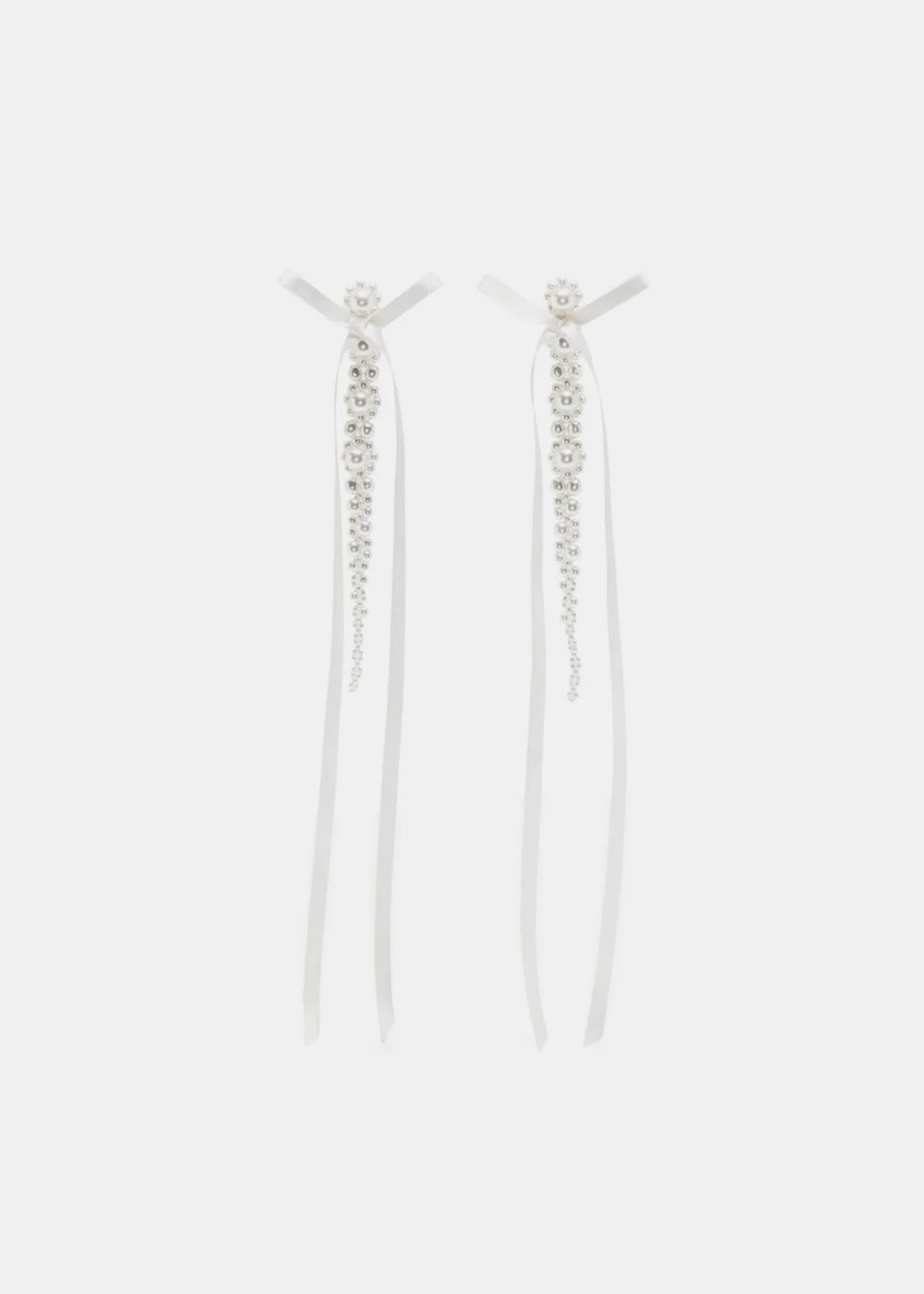 Xl Ribbon Drip Pearl Earrings By Simone Rocha, Moda Operandi in 2023