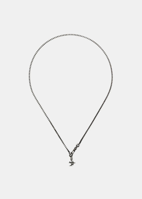 Werkstatt:M¨¹nchen Silver Symbol Swallow Necklace - NOBLEMARS