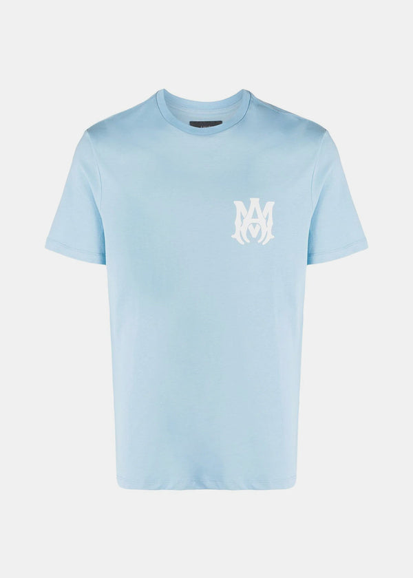 Amiri Blue MA logo T-shirt - NOBLEMARS