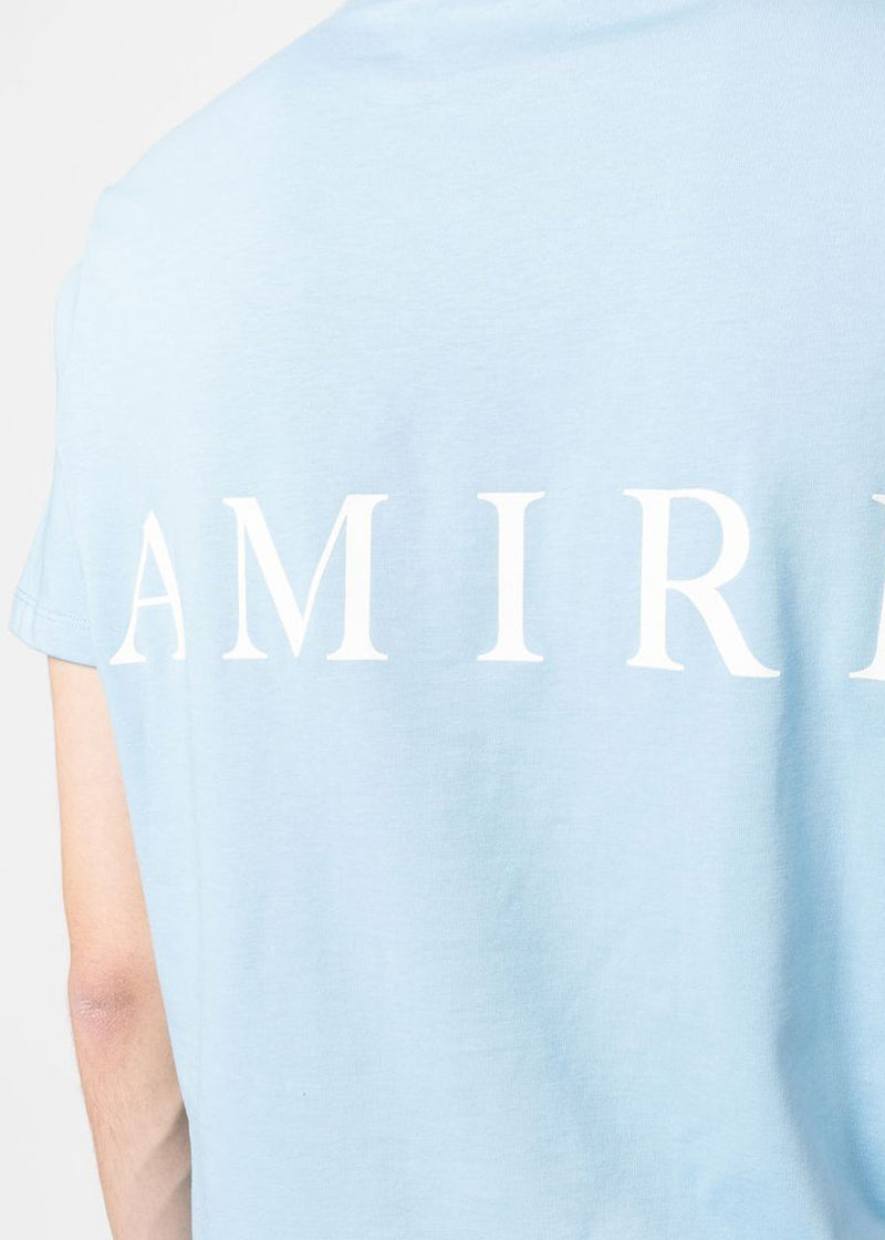 Amiri Blue MA logo T-shirt - NOBLEMARS