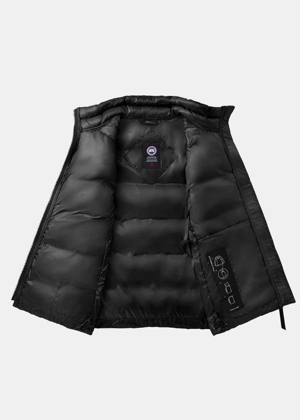 CANADA GOOSE Black Cypress Puffer Vest - NOBLEMARS