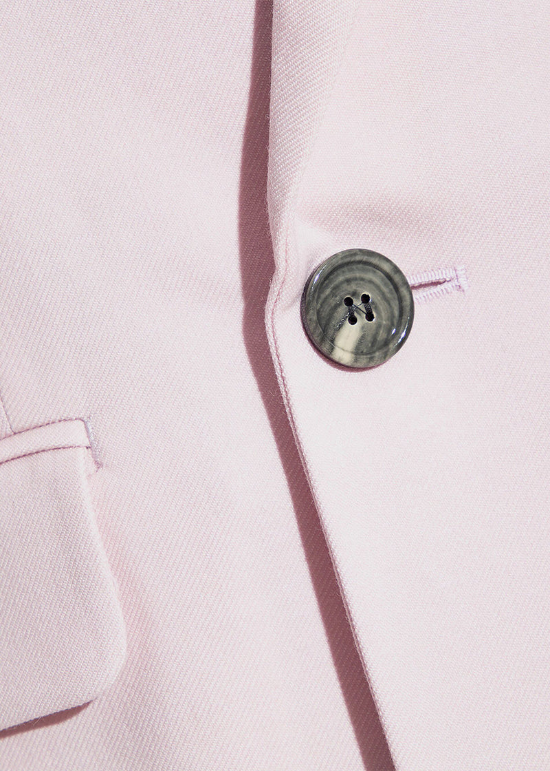 AMI Alexandre Mattiussi Pink Two Buttons Jacket