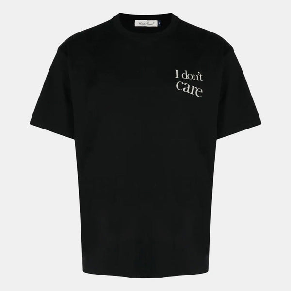 Undercover Black Slogan Print T-Shirt - NOBLEMARS