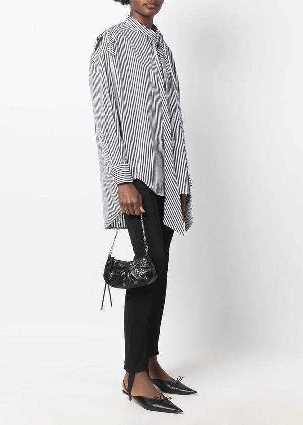 Balenciaga Black Le Cagole Mini Bag With Chain - NOBLEMARS