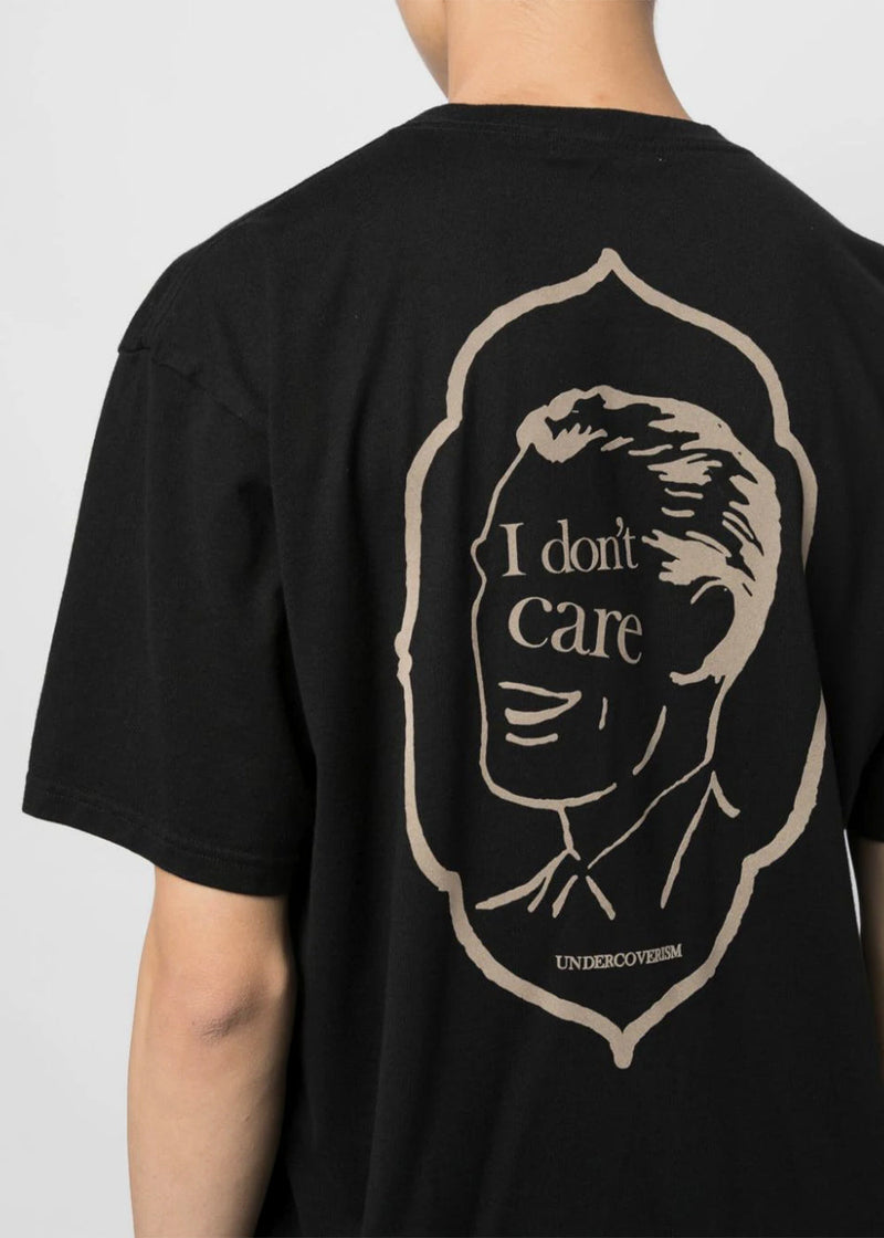 Undercover Black Slogan Print T-Shirt - NOBLEMARS