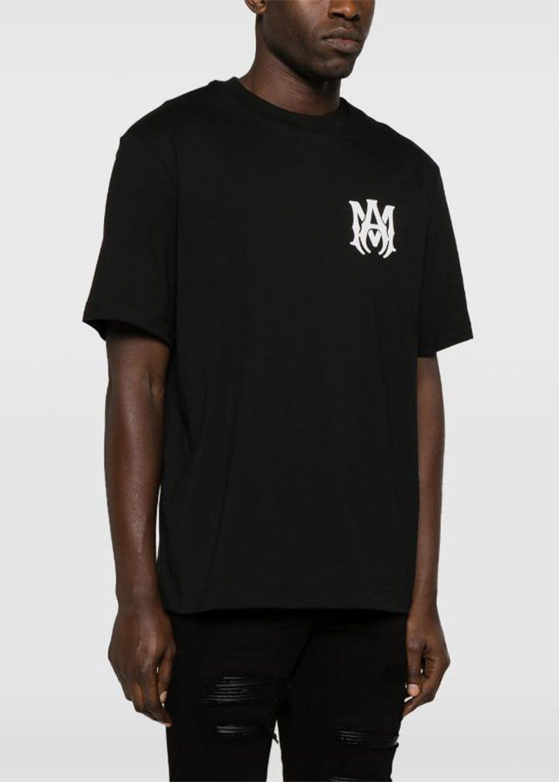 AMIRI Black MA Logo T-Shirt - NOBLEMARS