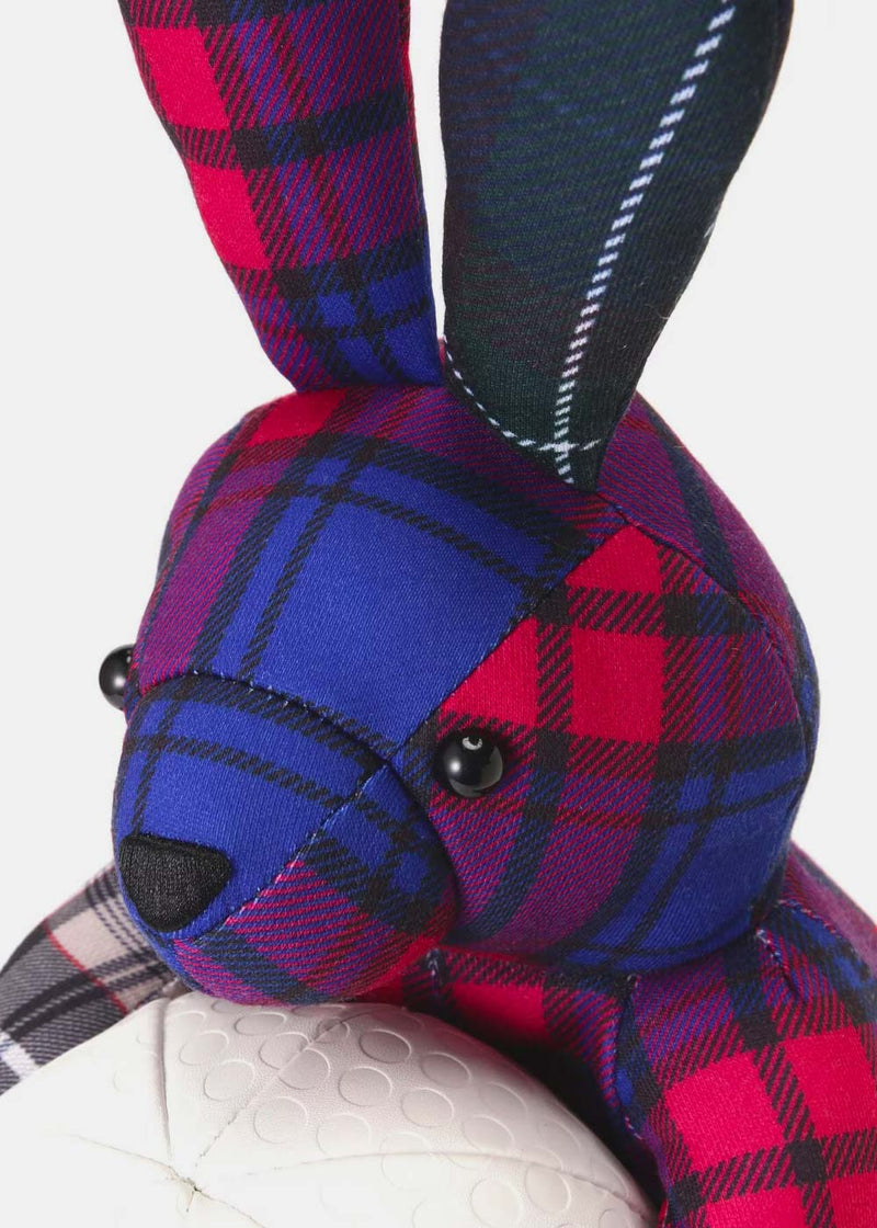 PEARLY GATES Blue Check Stuffed Toy Head Cover For Fairway Wood - NOBLEMARS