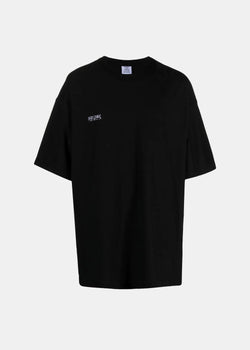 VETEMENTS Black Tonal Inside-Out Logo T-Shirt - NOBLEMARS