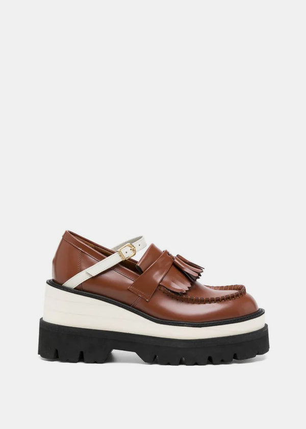 Undercover Brown Platform Loafers