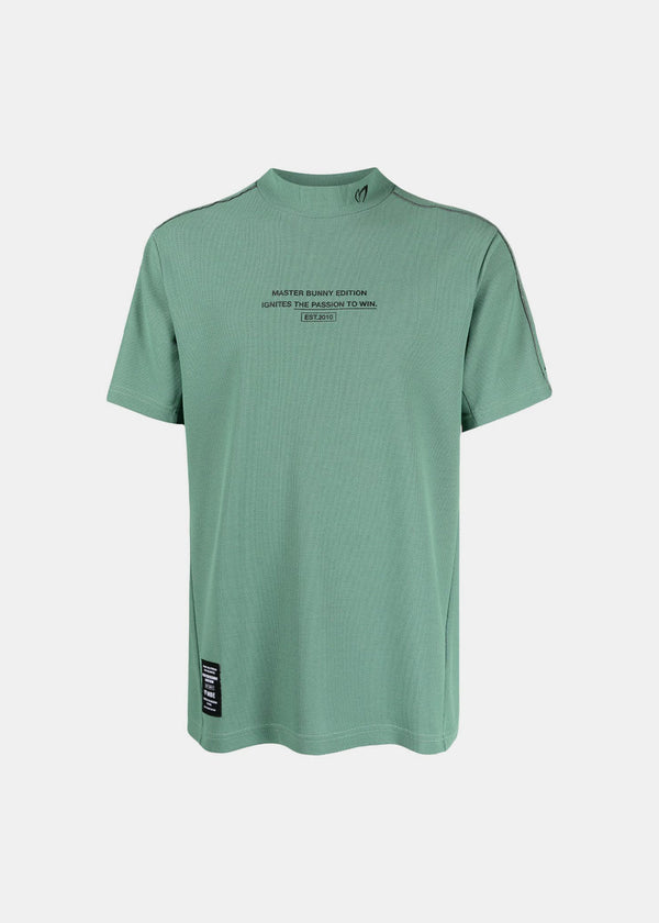 MASTER BUNNY EDITION Khaki Ecopet T/R Honeycomb T-Shirt - NOBLEMARS