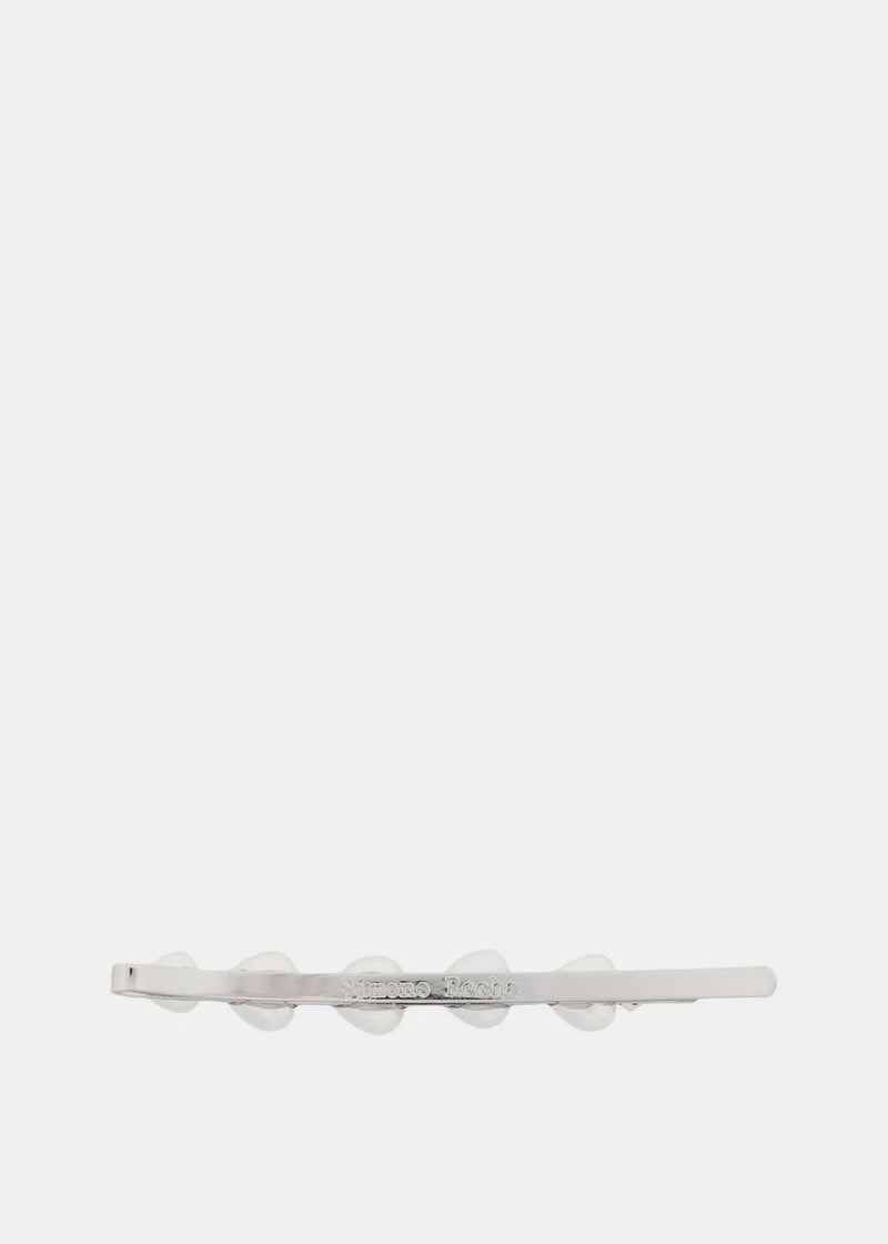 Simone Rocha Pearl Heart Hair Clip - NOBLEMARS