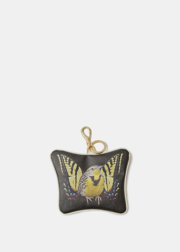 Undercover Black Butterfly Key Ring
