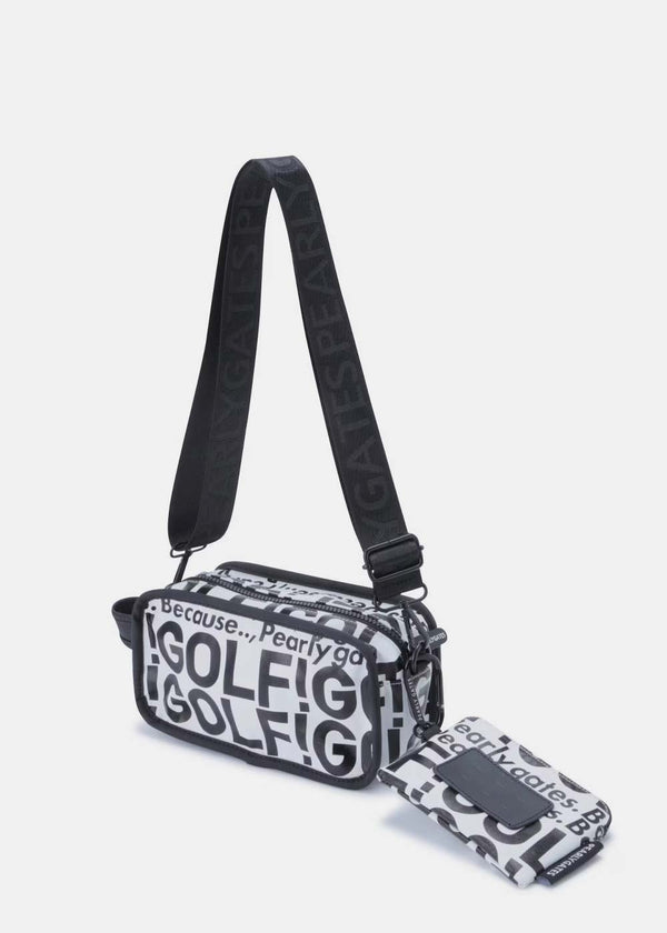 PEARLY GATES White Golf Logo Multi Pouch - NOBLEMARS