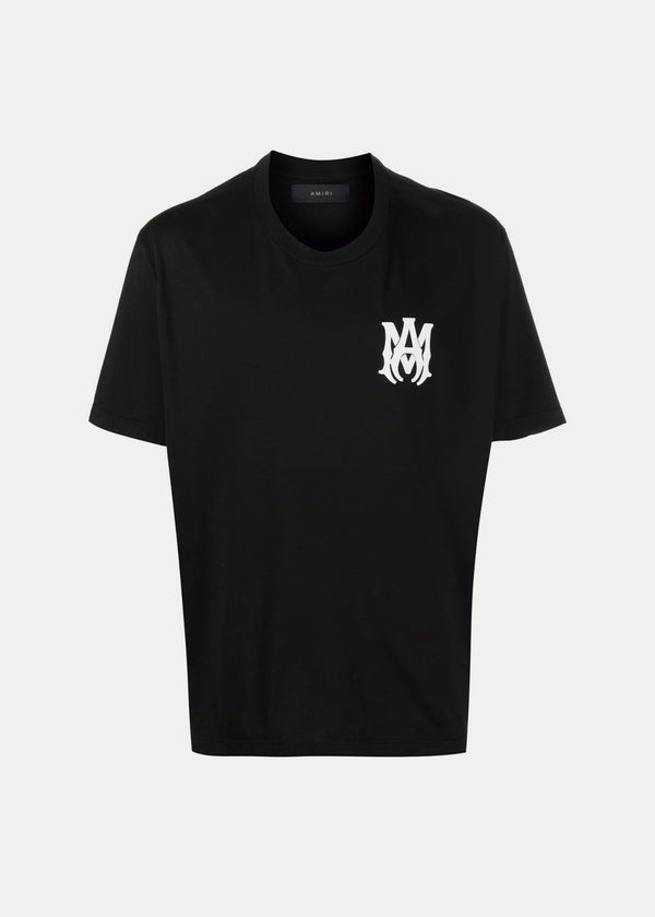 AMIRI Black M.A. Logo T-Shirt - NOBLEMARS