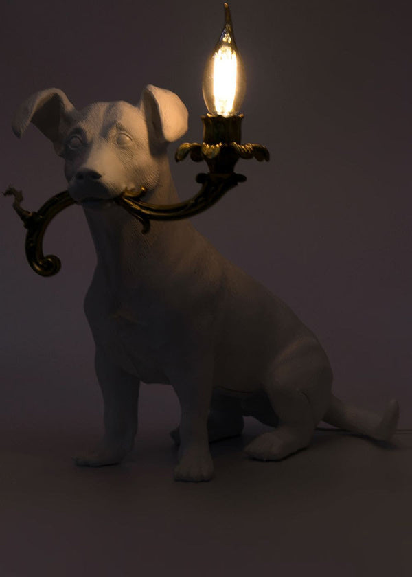 Seletti Dog Candelabra Lamp - NOBLEMARS