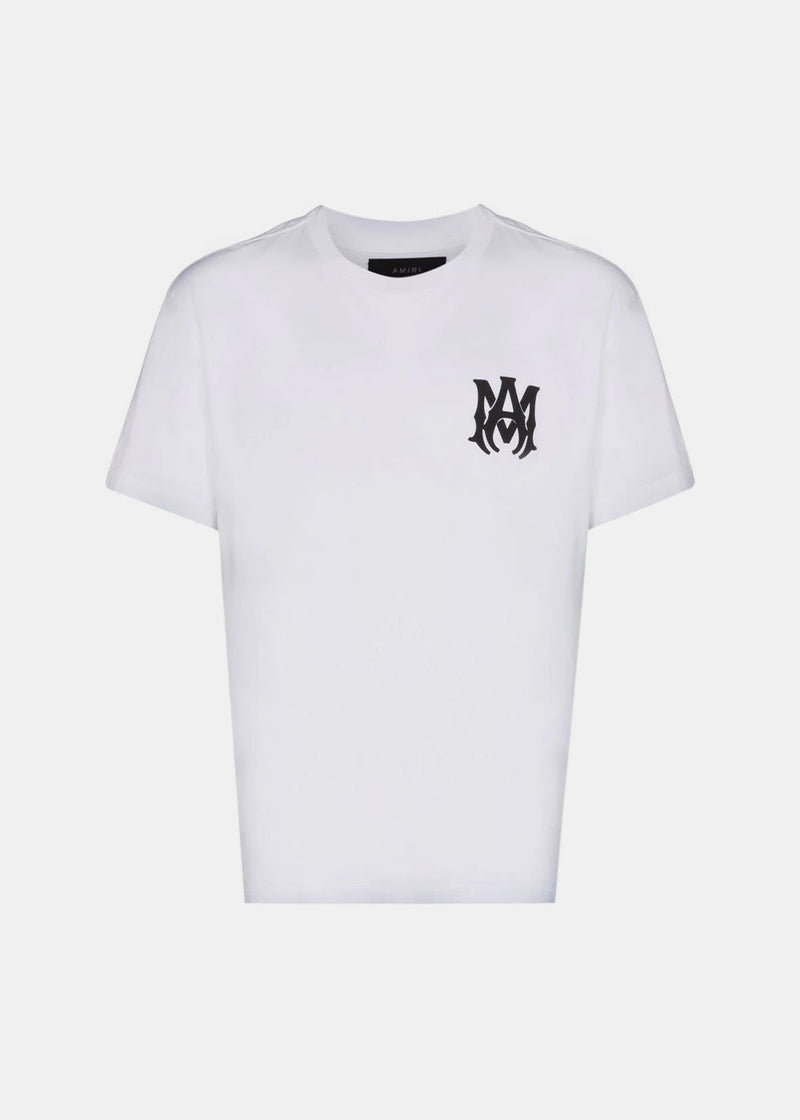 Luxury men's T-Shirt - White Amiri T-Shirt with printed logo