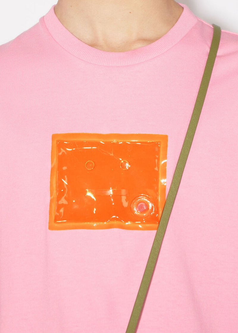 Acne Studios Pink Logo T-shirt - NOBLEMARS