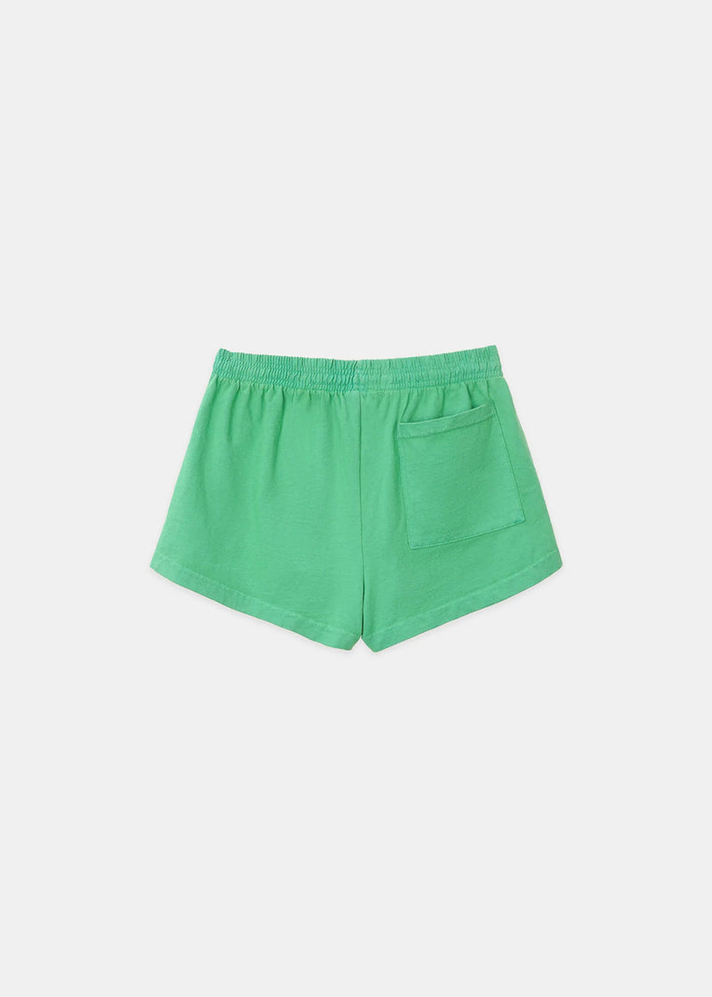 Sporty & Rich Green Regal Disco Shorts - NOBLEMARS