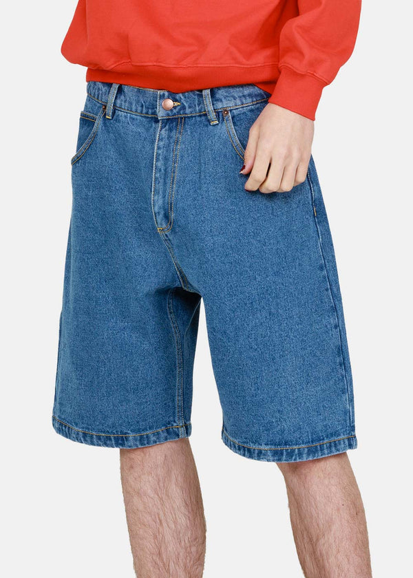 Rassvet Blue Denim Short Pants - NOBLEMARS