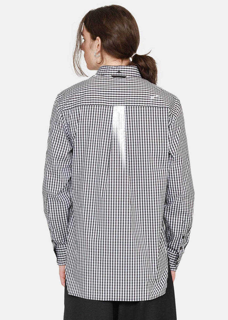 ADER error Black & White Check Shirt - NOBLEMARS