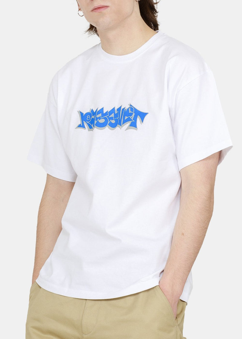 Rassvet White Logo Print T-Shirt - NOBLEMARS