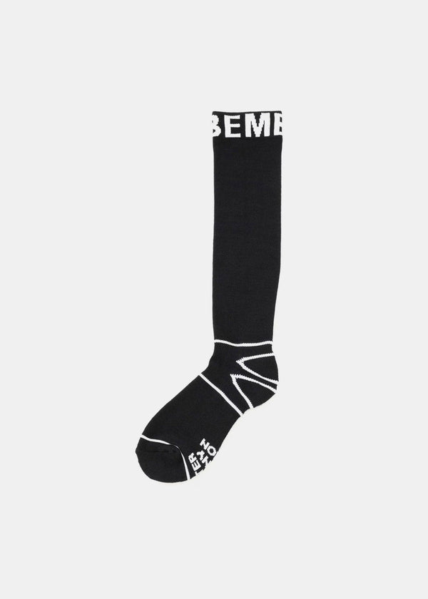 MASTER BUNNY EDITION Black Cool Touch Heel Hold High Socks - NOBLEMARS