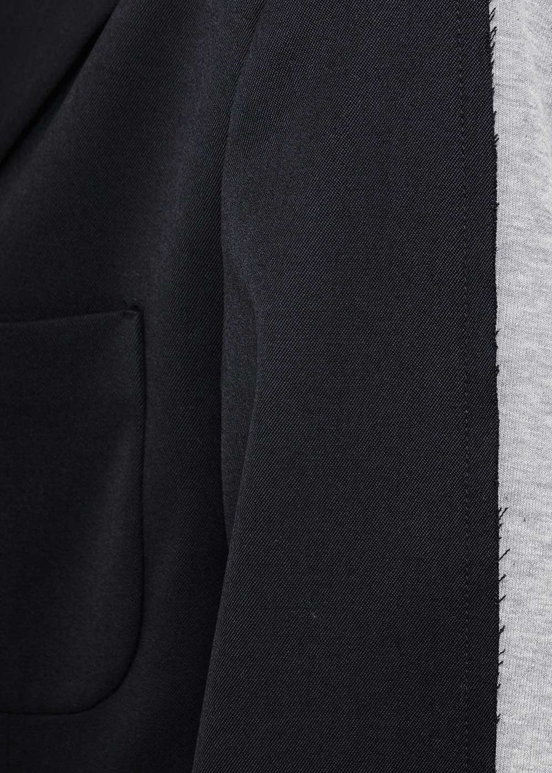 MM6 Maison Margiela Black & Grey Blazer - NOBLEMARS