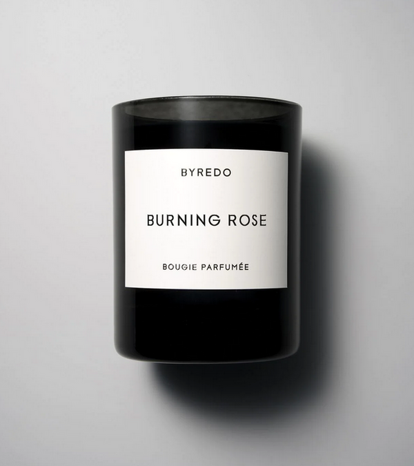BYREDO BURNING ROSE FRAGRANCE CANDLE - NOBLEMARS