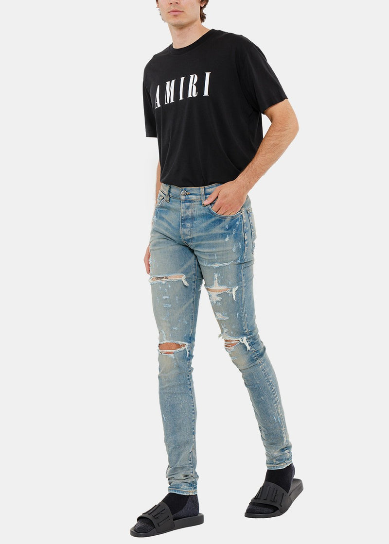 AMIRI Clay Indigo Thrasher Plus Jeans - NOBLEMARS