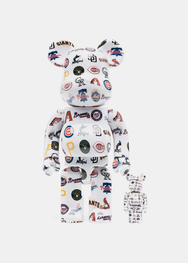 Medicom Toy Be@rbrick MLB National League - 100% & 400% Set