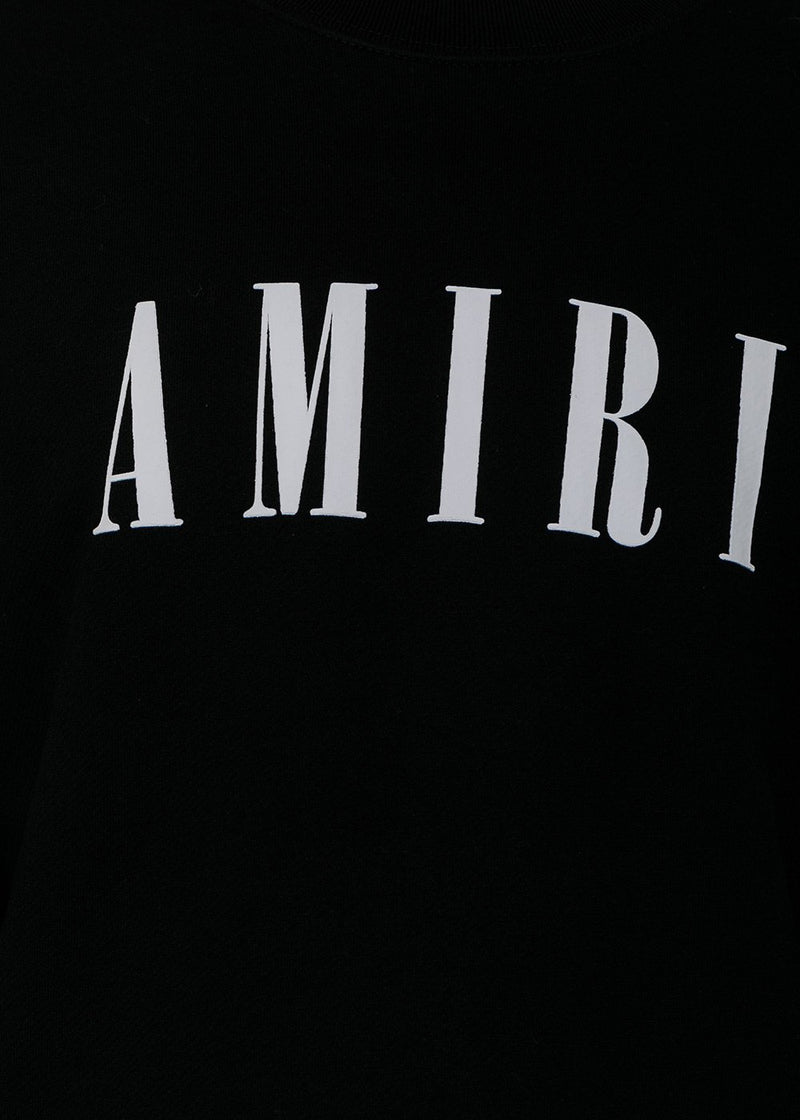 AMIRI Black Core Logo Print Sweatshirt - NOBLEMARS