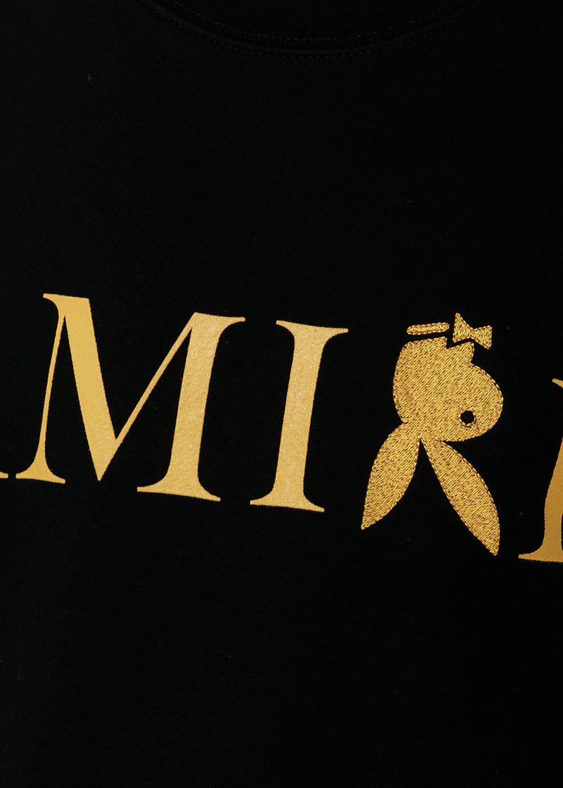 AMIRI Black Reverse Bunny Logo Sweatshirt - NOBLEMARS
