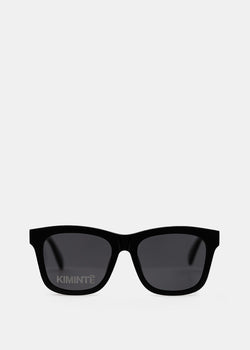 Kimhēkim Black One Logo Sunglasses - NOBLEMARS