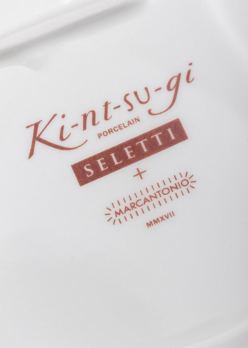 Seletti Kintsugi Porcelain Soup Plate - NOBLEMARS