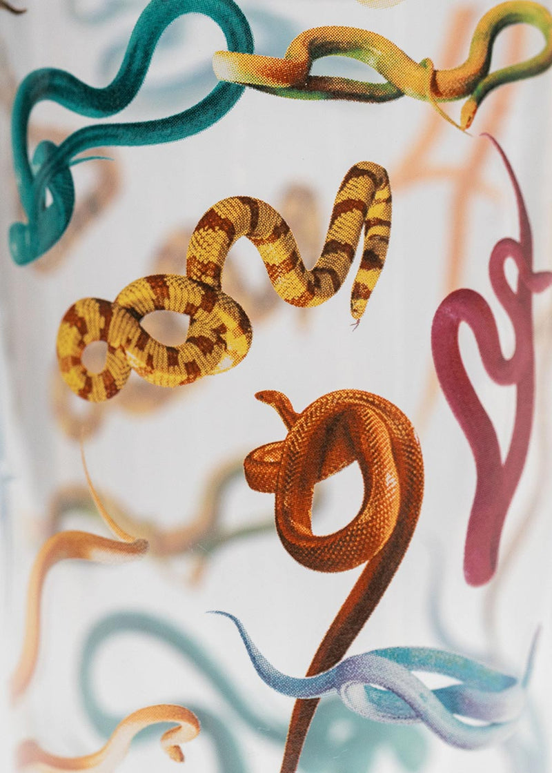 Seletti Toiletpaper Snakes Glass - NOBLEMARS