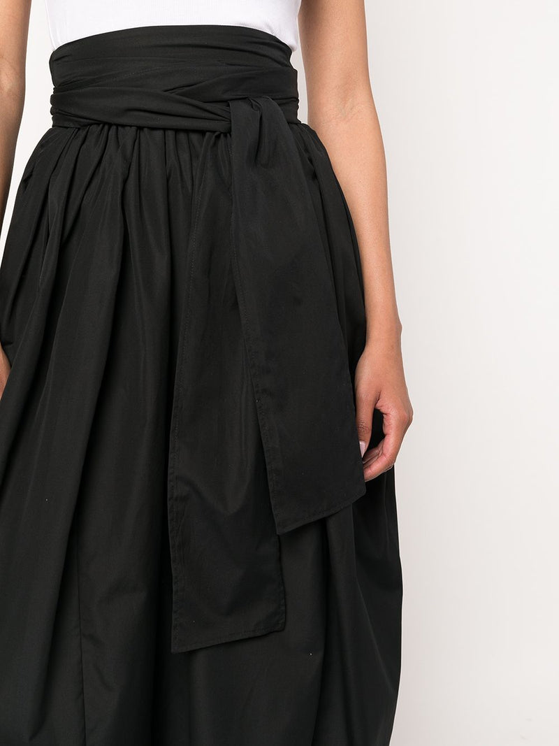 CECILIE BAHNSEN WOMEN TULIP SKIRT WITH WRAP DETAIL - NOBLEMARS
