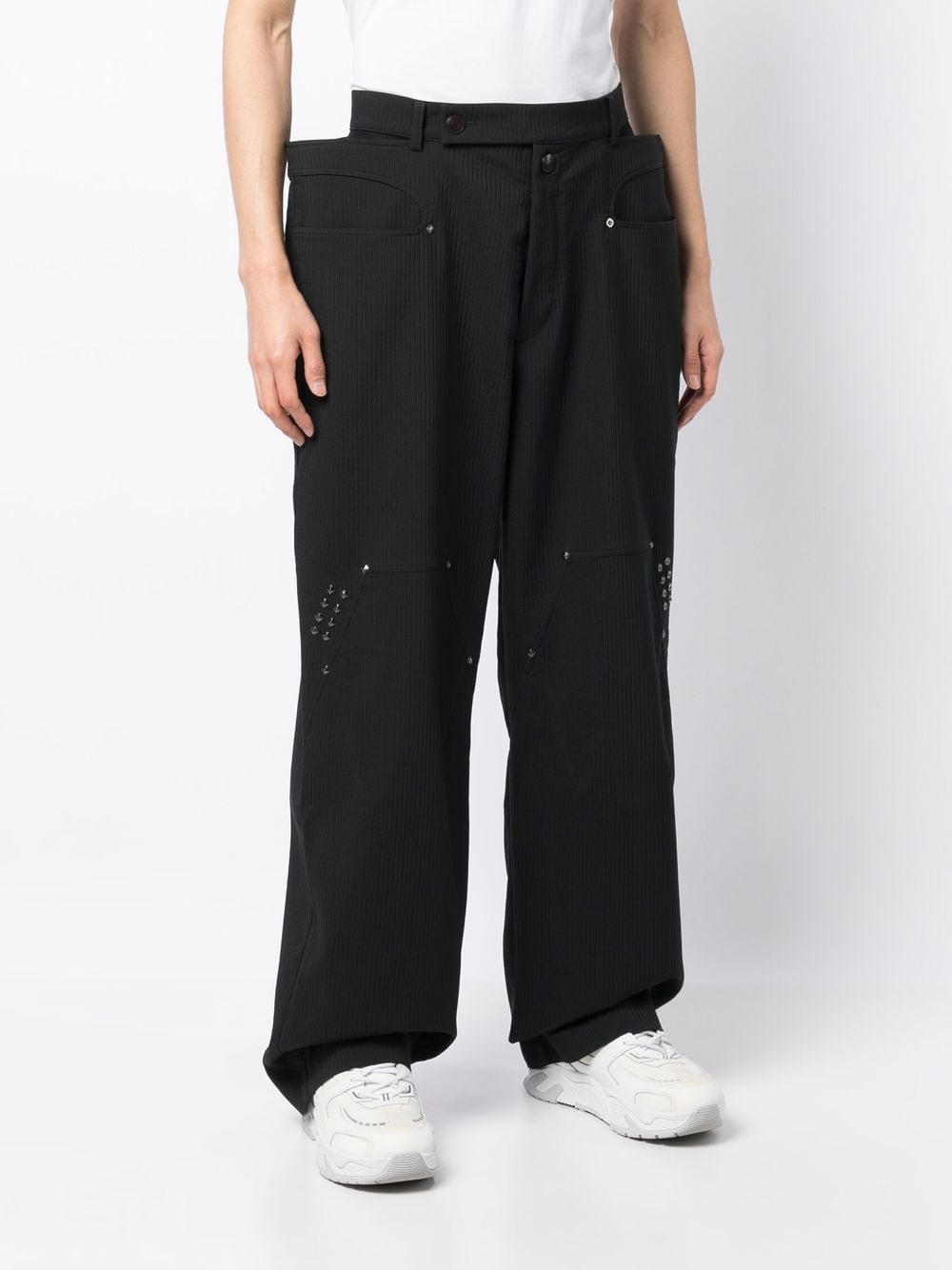 Kiko kostadinov ANTHARAS WIDE TROUSERS - スラックス