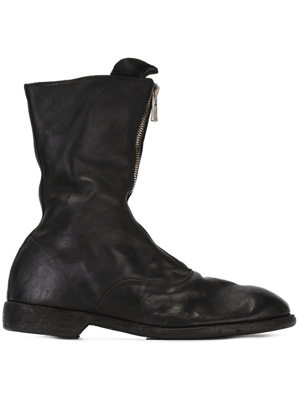 GUIDI MEN 310 FRONT ZIP ARMY BOOT - NOBLEMARS