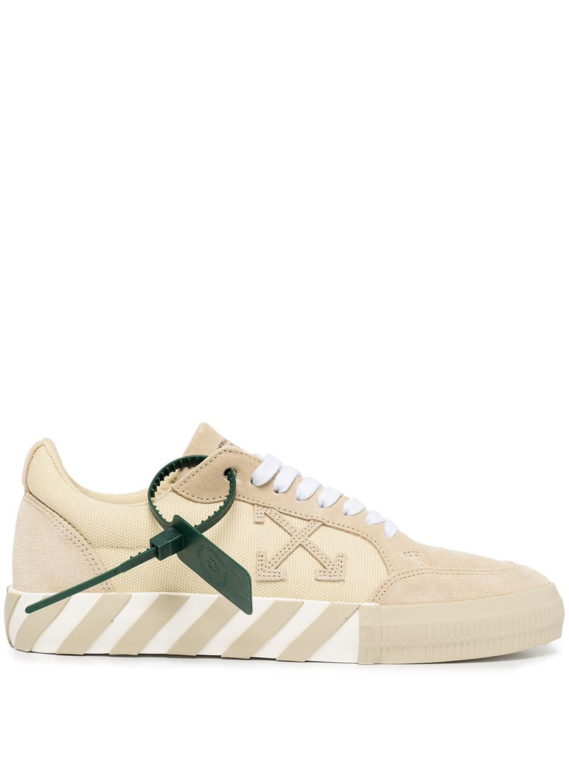 OFF-WHITE MEN LOW VULCANIZED CANVAS/SUEDE - NOBLEMARS