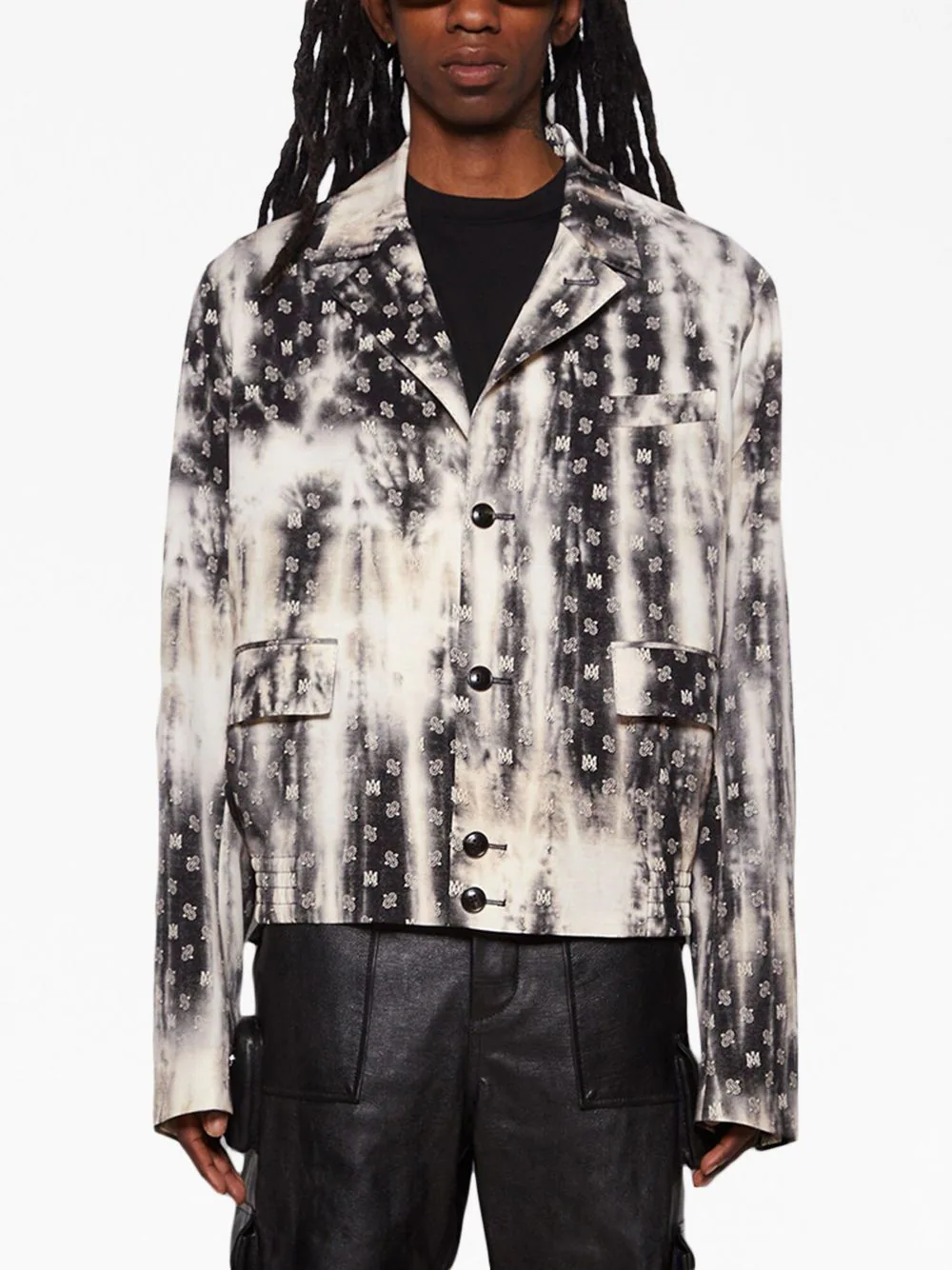 Amiri Monogram Quilted Jacket