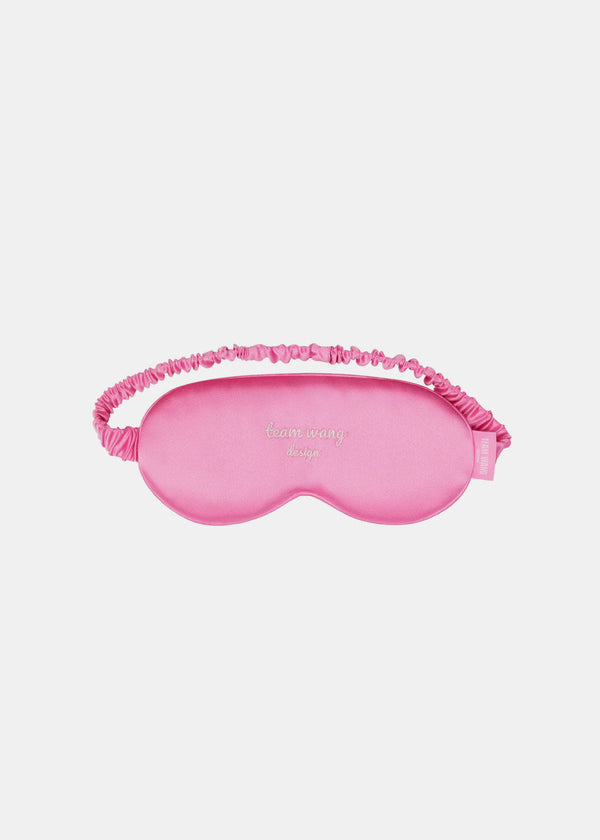 TEAM WANG Pink Stay For The Night Silk Sleep Mask - NOBLEMARS