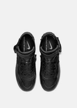 Comme des Garçons Homme Plus Black Nike Edition Air Force 1 Sneakers - NOBLEMARS