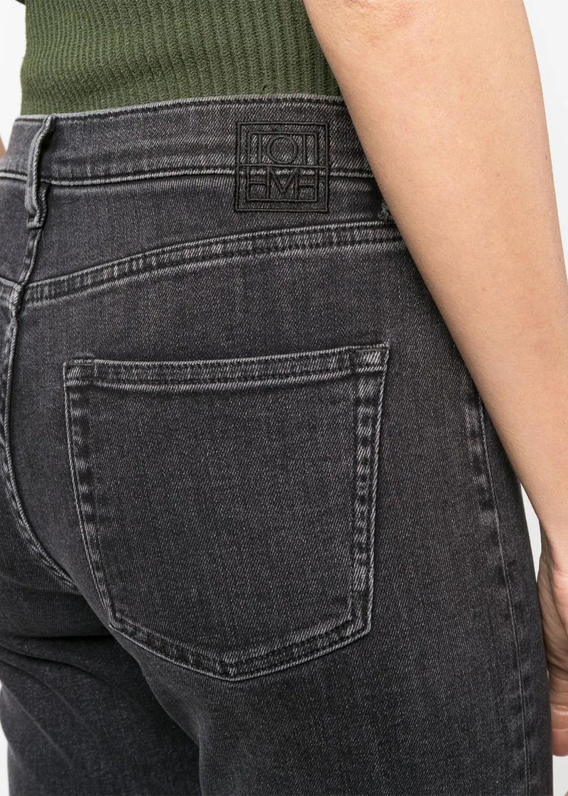 TOTêME Grey Twisted Seam Jeans - NOBLEMARS
