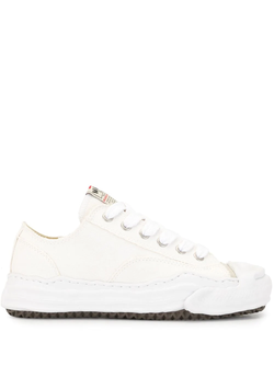 MAISON MIHARA YASUHIRO HANK LOW OG SOLE TOE CAP SNEAKERS - NOBLEMARS