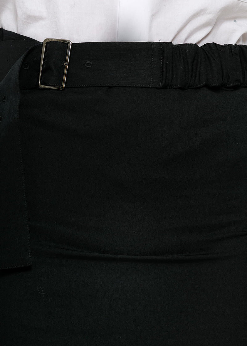 Y's Black K-Belt Skirt - NOBLEMARS