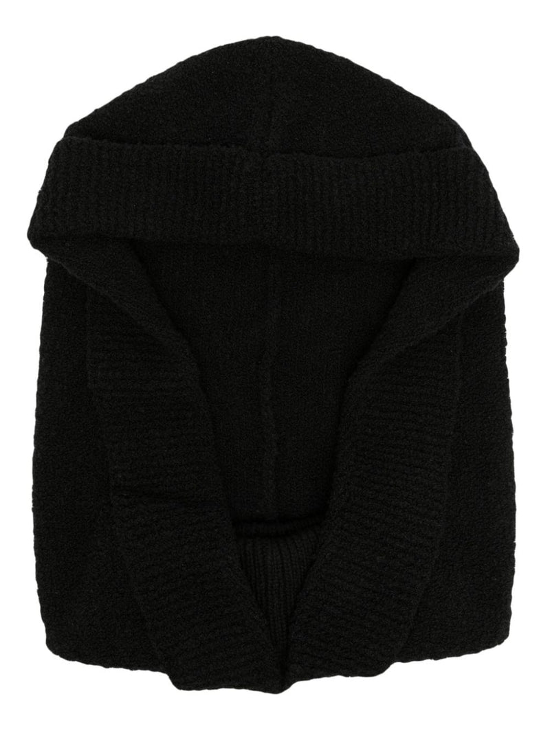 YOHJI YAMAMOTO LIMI FEU WOMEN RIB BALACLAVA - NOBLEMARS