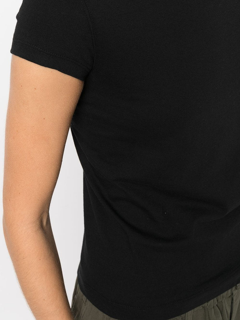 RICK OWENS WOMEN CROPPED LEVEL TEE
