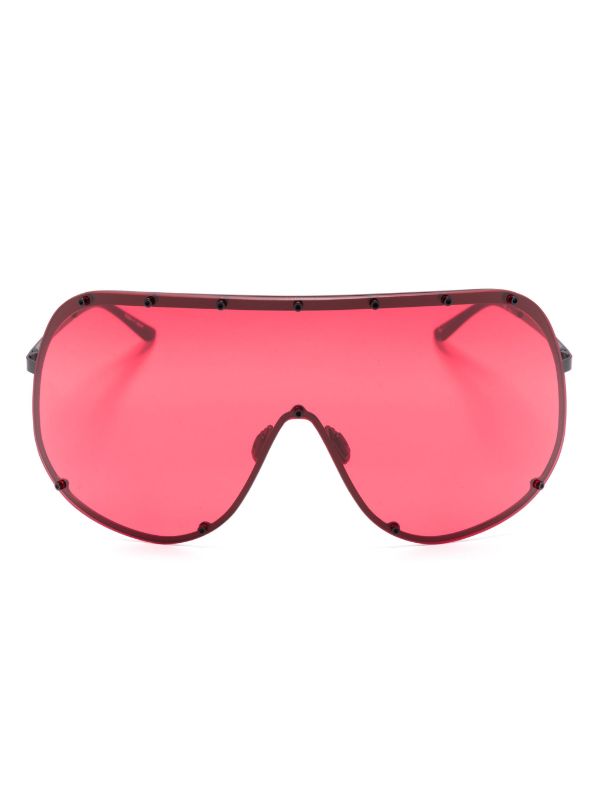 RICK OWENS Shield Sunglasses - NOBLEMARS