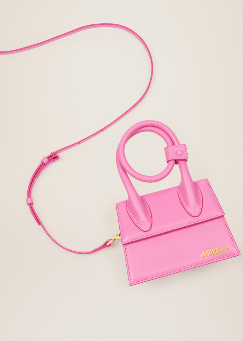 Jacquemus Pink 'Le Chiquito' Bag - NOBLEMARS