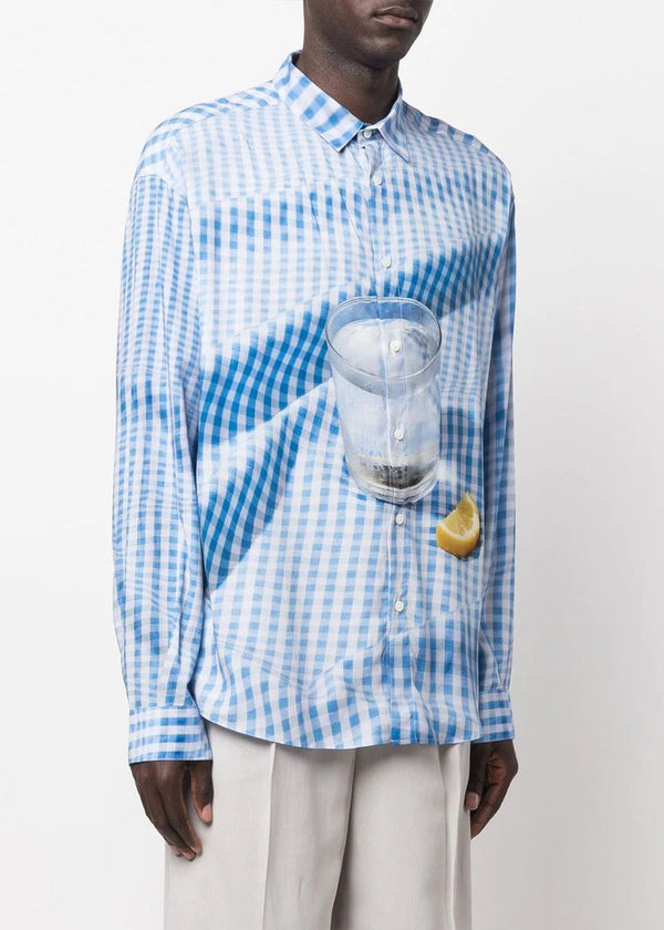 Jacquemus Blue 'La Chemise Simon' Shirt - NOBLEMARS